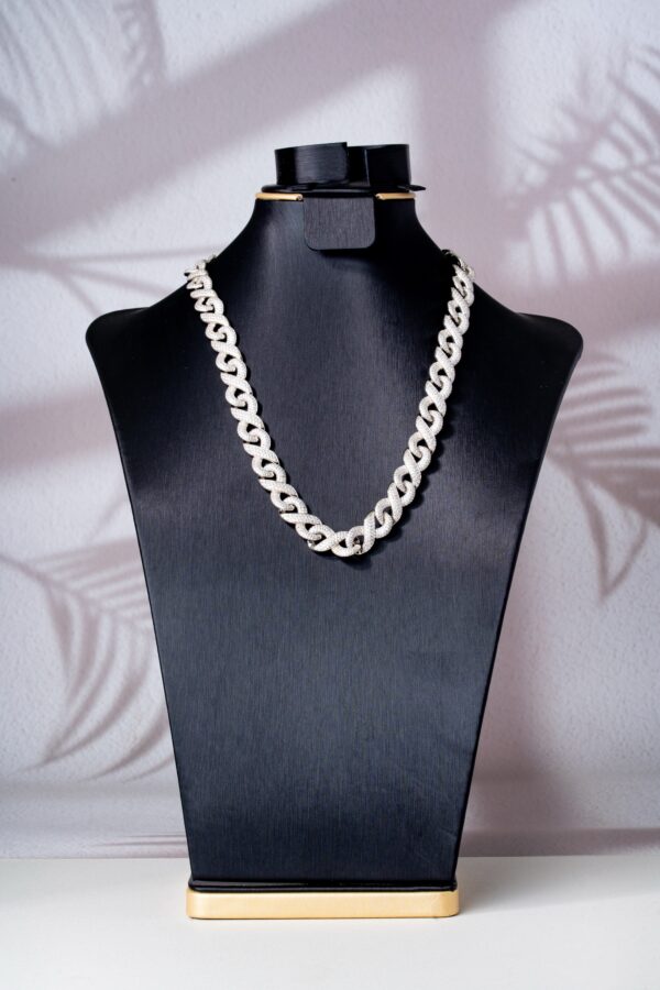 Infinity Moissanite Chain (20inch)