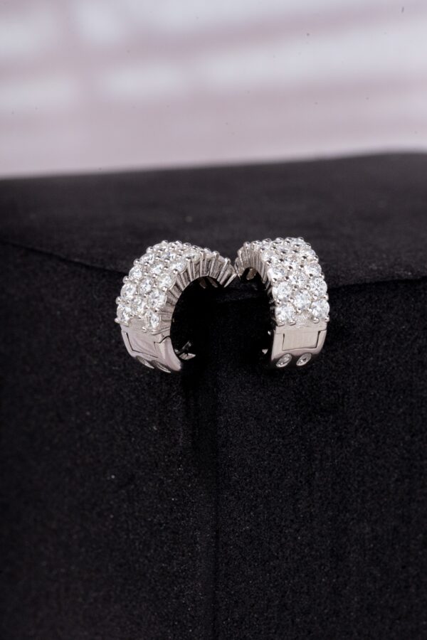 Hoop Moissanite Earring