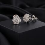 Fleur de Cristal Studs
