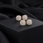 Noble Cushion Cluster Studs