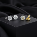 Bi-Flora Diamond Studs