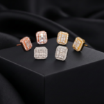 Trinity Baguette Stud Collection