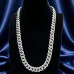 Moissanite Thick Cuban Link Chain 13mm 22inch