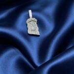 Moissanite Jesus Face Pendant - Iced Out