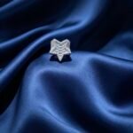Moissanite Heart Ring - Baguette size 9