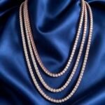 4mm 22inch Rose Gold Tennis